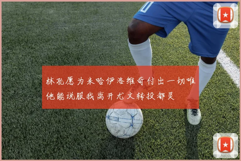 林孔愿为米哈伊洛维奇付出一切唯他能说服我离开尤文转投都灵