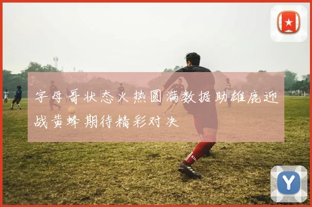 字母哥状态火热圆满数据助雄鹿迎战黄蜂期待精彩对决